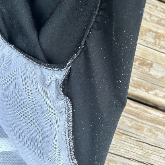 Vintage 1980s Janzen Embellished strapless one pice swimsuit bodysuit - Picture 6 of 10